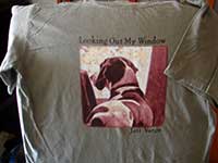 Jeff Varga - Looking Out My Window - T-Shirt Mocha